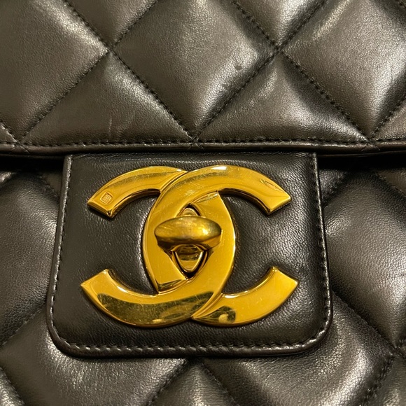 Authentic Chanel Lambskin Leather Briefcase - Picture 7 of 8